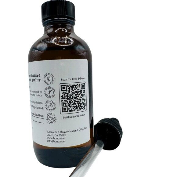 HBNO Eucalyptus Essential Oil 4 Fl Oz With Dropper 100% Pure Therapeutic Grade A - Picture 3 of 3